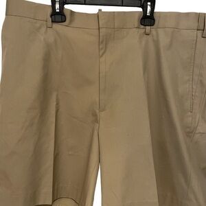 Orvis Mens Khaki Cotton blend Chino Shorts Tan size 40